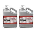 Hand Soaps | GOJO Industries 2358-02 1 gal. Bottle Cherry Gel Pumice Hand Cleaner - Cherry Scent (2/Carton) image number 1