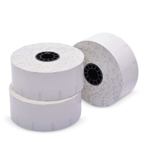 Labels | PM Company ICX90230205 1.57 in. x 375 ft. Sticky Media - White (12 Rolls/Carton) image number 0