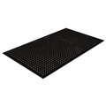 Floor Mats | Crown WS CT35BK 36 in. x 60 in. Safewalk-Light Drainage Safety Mat - Black image number 1