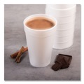 Cups | Dart 16J165 16 oz. Foam Drink Cups - White (500/Carton) image number 3