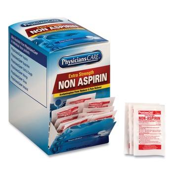 PhysiciansCare 90016-002 Non Aspirin Acetaminophen Medication (50/Box)