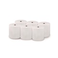 Perforated Roll & Hand Towels | LoCor 46902 7 in. x 1000 ft. 1-Ply Hard Wound Roll Towel - White (1-Carton) image number 2