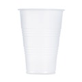 Cups | Dart Y7 7 oz. High-Impact Polystyrene Cold Cup - Translucent (25 Sleeves/Carton) image number 3