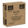Food Containers & Lids | Dart PF35C2 3.6 in. Diameter x 1.3 in. Height Plastic Cup Insert - Clear (1000/Carton) image number 0