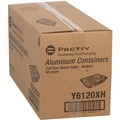 Steam Table Parts | Pactiv Corp. Y6120XH 19.6 x 11.6 2.2 in. Full-Size Medium Deep Aluminum Steam Table Pan (40/Carton) image number 1