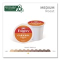 Coffee - Caffeinated | Folgers 5000363977 Coffee K-Cups - Buttery Caramel (96/Carton) image number 3