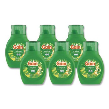 PRODUCTS | Gain 12783 25 oz. Bottle Liquid Laundry Detergent - Original Fresh (6/Carton)