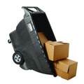 Carts & Trucks | Rubbermaid Commercial FG101300BLA 151 Gallon 1000 lbs. Capacity Plastic Structural Foam Tilt Truck - Black image number 6