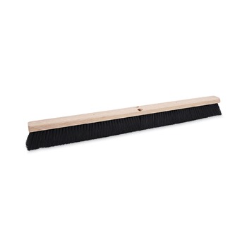 Boardwalk BWK20636 3 in. Black Polypropylene Bristles 36 in. Brush Floor Brush Head