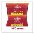 Coffee - Caffeinated | Folgers 2550010117 1.4 oz. Classic Roast Coffee Filter Packs (40/Carton) image number 1