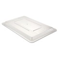 Perforated Roll & Hand Towels | Rubbermaid Commercial FG331000CLR 12 in. x 18 in. Food/Tote Box Lids - Clear image number 0