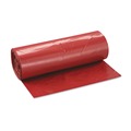 Waste Receptacles | Inteplast Group WSL4046R Low-Density 45 Gallon 40 in. x 46 in. Commercial Can Liners - Red (100/Carton) image number 2