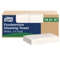 Cleaning Cloths & Wipes | Tork 192197 1-Ply 5 x 10.75 Foodservice Cleaning Towel - White (1/Carton) image number 0