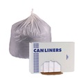 Low-Density Trash Bags | Boardwalk H7658EWK 38 in. x 58 in. 60 gal. 0.7 mil Linear Low Density Industrial Can Liners - White (100/Carton) image number 0