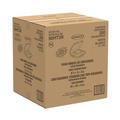 Food Containers & Lids | Dart 90HT3R 9 in. x 9.4 in. x 3 in. 8 oz. 3-Compartment Foam Hinged Lid Container - White (200/Carton) image number 0