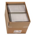 Food Containers & Lids | Pactiv Corp. 0CAH09700000 8.75 in. x 8.25 in. x 3.63 in. SmartLock PET Hinged Lid Plastic Bakery Container - Clear (200/Carton) image number 3