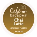 Coffee - Caffeinated | Cafe Escapes 5000330124 K-Cups - Chai Latte (24/Box) image number 2