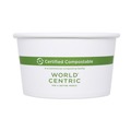 Food Containers & Lids | World Centric BOPA12 4.5 in. Diameter x 2.5 in. h Paper Bowls - White (500/Carton) image number 0