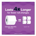 Toilet Tissues | Cottonelle 55494 Ultra ComfortCare 2-Ply Septic Safe Mega Rolls Soft Tissue Toilet Paper - White (48/Carton) image number 3