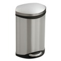 Indoor Waste Receptacles | Safco 9901SS 3 Gallon Step-On Medical Receptacle - Stainless Steel image number 0