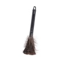 Dusters | Boardwalk BWK914FD 9 in. to 14 in. Retractable Plastic Handle Feather Duster - Black image number 0