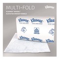 Perforated Roll & Hand Towels | Kleenex 46321 2-Ply 8 in. x 9.4 in. Reveal Multi-Fold Towels - White (16/Carton) image number 7