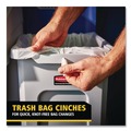 Indoor Waste Receptacles | Rubbermaid Commercial 2185055 Slim Jim Recycling Station Kit 1-Stream Mixed Recycling 23 gal Plastic Gray/Blue image number 7