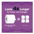 Toilet Tissues | Cottonelle 55494 Ultra ComfortCare 2-Ply Septic Safe Mega Rolls Soft Tissue Toilet Paper - White (48/Carton) image number 7