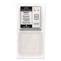 Perforated Roll & Hand Towels | Dart 90FBRHT1 9.14 in. x 9 in. x 2.98 in. ProPlanet Seal Compostable Molded Fiber Hinged Trays - Natural (200/Carton) image number 2