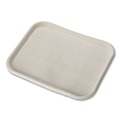 Food Trays & Liners | Chinet 20803 Savaday 16 in. x 12 in. Molded Fiber Flat Food Tray - White (200/Carton) image number 2