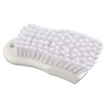 Brushes | Boardwalk BWKFSCBWH 6 in. Handle 6 in. Brush Polypropylene Bristles Scrub Brush - White image number 0