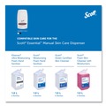 Soap Dispensers | Scott 92144 5 in. x 5.25 in. x 8.38 in. 1000 mL Essential Manual Skin Care Dispenser - White image number 8