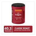 Coffee - Caffeinated | Folgers 2550030419 40.3 oz Canister Ground Coffee - Classic Roast (6/Carton) image number 6