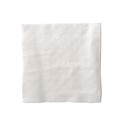 Beverage Napkins | GEN GENCOCKTAILNAP 1-Ply 9 in. x 9 in. Cocktail Napkins - White (4000/Carton) image number 0