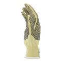 Gloves & Glove Accessories | MCR Safety 9396L CutPro Kevlar Gloves 9396 Yellow/Black Large Pair image number 2