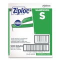 Resealable Bags | Ziploc 373953 Ziploc Resealable Sandwich Bags (500/Carton) image number 4
