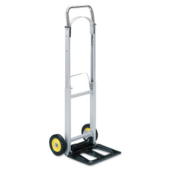 Safco 4061 250 lbs. Capacity 15-1/2 in. x 16-1/ 2 in. x 43-1/2 in. Hideaway Aluminum Hand Truck