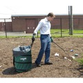 Outdoor Waste Receptacles | Unger NB300 Nifty Nabber 40 Gallon Nylon Bagger - Green image number 1