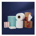Perforated Roll & Hand Towels | Cascades PRO W600 12 in. x 13 in. Tuff-Job Jumbo Roll Spunlace Towels - Blue (1 Roll/Carton) image number 3