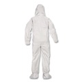 Safety Apparel | Ansell 44332 KleenGuard A40 Coveralls - Medium/White (25/Carton) image number 2