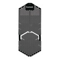 Toilet & Urinal Deodorizers | Boardwalk TSU-P-006I006I-56-AAS80 5.22 oz. Vertical Urinal Screen - Midnight Coast Scent Black (6/Carton) image number 1