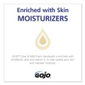 Soap Refills | GOJO Industries 8711-04 700 mL Clear and Mild Foam Handwash Refill for ADX-7 Dispenser - Fragrance-Free (4/Carton) image number 6