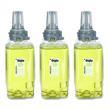 GOJO Industries 8813-03 1250 mL Bottle ADX-12 Refills - Citrus Floral/ginger (3/Carton)