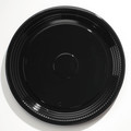 Aluminum Pans & Lids | WNA WNA A516PBL 16 in. Diameter Caterline Casuals Thermoformed Plastic Platters - Black (25/Carton) image number 0