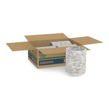 Dixie SXB12WS Pathways Heavyweight WiseSize 12 oz. Paper Bowls (125/Pack)