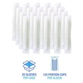 Cups | Boardwalk BWKPRTN15TS 1.5 oz Plastic Souffle/Portion Cups - Translucent (2500/Carton) image number 3