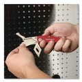 Knives & Multi-Purpose Tools | GreatNeck 12614 1.25 in. Blade 3.5 in. Aluminum Handle Quick Change Lock Back Utility Knife - Red image number 7