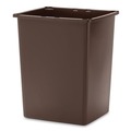 Indoor Waste Receptacles | Rubbermaid Commercial FG256B00BRN 56 gal. Plastic Glutton Container - Brown image number 0