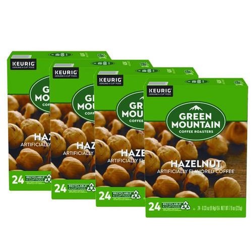 Coffee - Caffeinated | Green Mountain Coffee 5000330120 Hazelnut Coffee K-Cups (96/Carton) image number 0