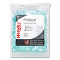 Perforated Roll & Hand Towels | WypAll 91367 Power Clean ProScrub 12 in. x 9.5 in. Pre-Saturated Wipes - Citrus Scent, Green (75/Pack, 6 Packs/Carton) image number 1